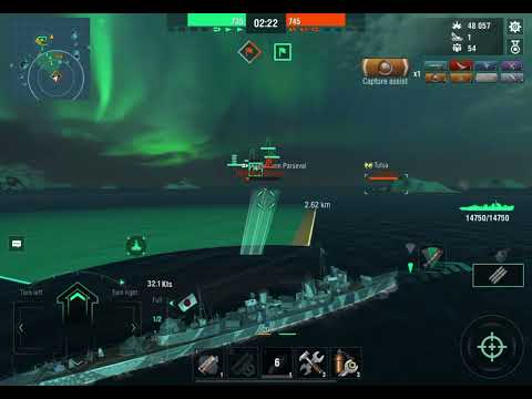 World of Warships Blitz: Asashio 85k+ damage gameplay!