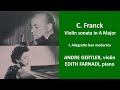 Cesar Franck: Sonata violin & piano Gertler Farnadi.  I.Allegretto ben moderato