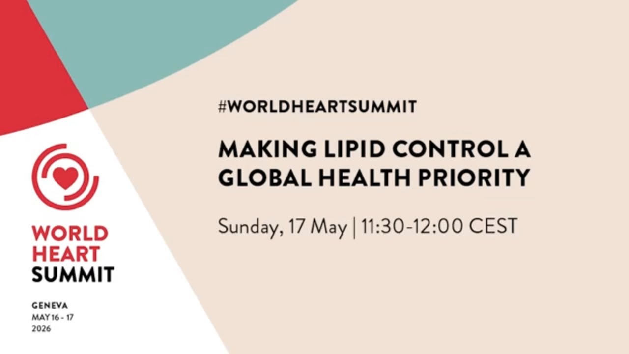 11:30-12:00 - Panel: Making lipid control a global health priority