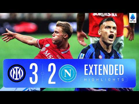 MAXI SINTESI INTER-NAPOLI 3-2 | EXTENDED HIGHLIGHTS | SERIE A ENILIVE 2026/27