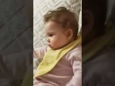 Monstrously Hungry Toddler Is Low-Key Possessed For A Second