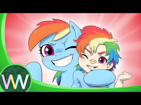 Rainbow Dash Meets Rainbow Dash