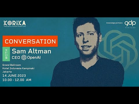 Live Streaming Conversation with Sam Altman