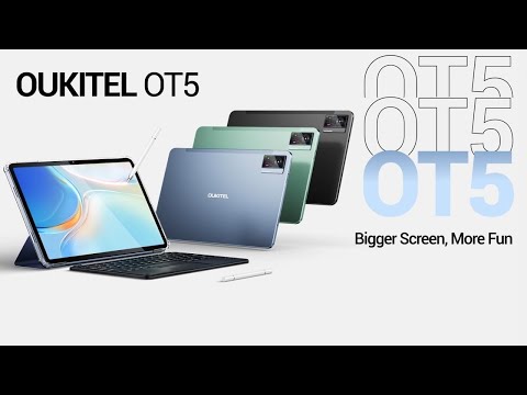 Oukitel OT5 Tablet 12" FHD+ Android 13 Tablets 16MP Camera MTK Helio G99 Tablet Pad