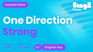 Strong (Piano Karaoke Version) One Direction