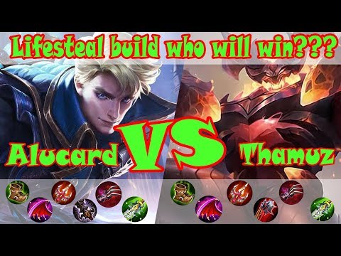 ALUCARD VS THAMUZ - LIFESTEAL BUILD