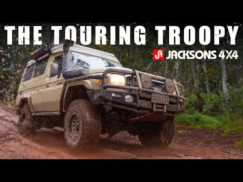 BUILT FOR A LAP AROUND AUS! 78 Series Troopy build walkaround 😉