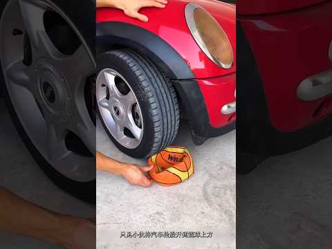 Dad Used My Football to Lift His Car… 😱⚽