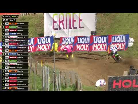 Historic Romain Febvre vs Lucas Coenen fight for the victory of 2025 MXGP of France! #MXGPFrance