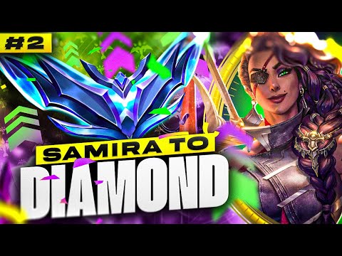 Samira Unranked to Diamond #2 - Season 13 Samira ADC Gameplay | Samira Gameplay Guide