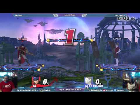 The Break #302   SSB4 LF   Big Boss VS LoF Keitaro