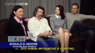 Outlander Stars at Comic-Con 2015 for TV Line [RUS SUB]