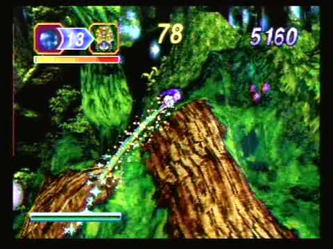 NiGHTS into Dreams Walkthrough/Guide [Part 3] "Claris in Mystic Forest" (Sega Saturn)