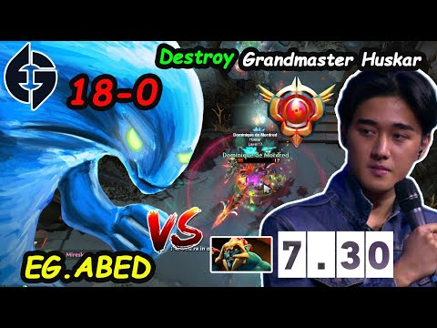 EG Abed Morphling MIDLANE - Destroy Huskar Grandmaster Tier Dota 2 7.30 pro Gameplay