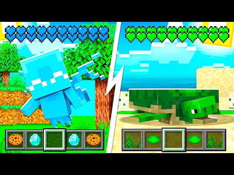 MINECRAFT MA OGNI MINUTO DIVENTO UN MOSTRO DIVERSO