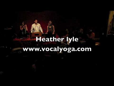 Heather lyle ~Govinda at Bhakti Yoga Shala Kirtan