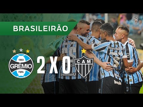GRÊMIO 2 X 0 ATLÉTICO-MG - GOLS - 18/07 - BRASILEIRÃO 2018