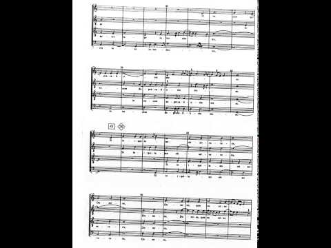 Josquin Des Prez. Motete. De Profundis clamavi ad te. Partitura, Interpretación.