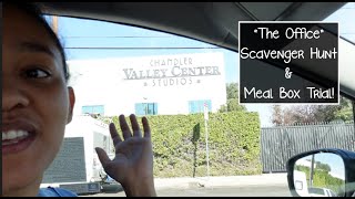 "The Office" TV Show Location Scavenger Hunt & Meal Kit Trial! | DITL