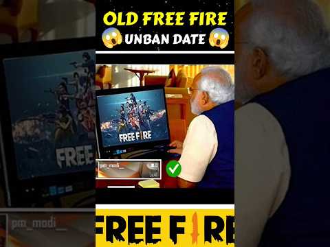 finally old free fire unban date in India 🎯 #shorts #freefireshorts