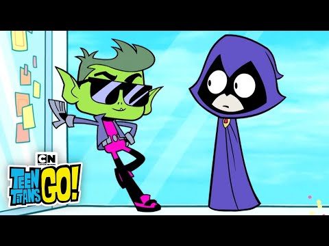 MASH-UP: Beast Boy and Raven Fall in Love | Teen Titans Go! | Cartoon Network