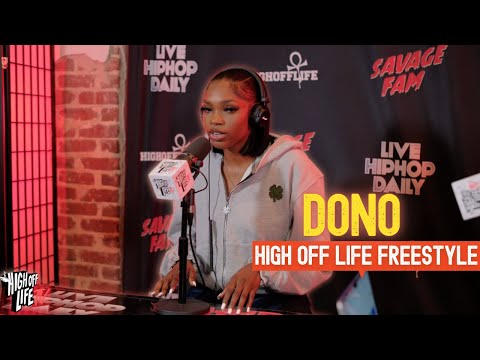 Dono High Off Life Freestyle | She's a STAR In The Making!