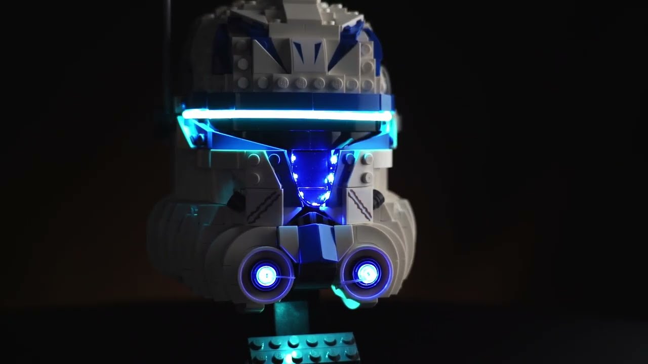BrickBling LED-Licht-Set für LEGO® Captain Rex Helm (75349)