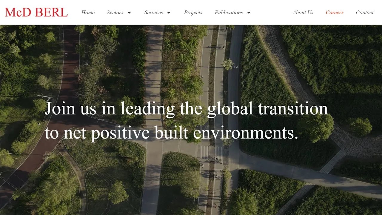 McD BERL - Engineering a Sustainable Future