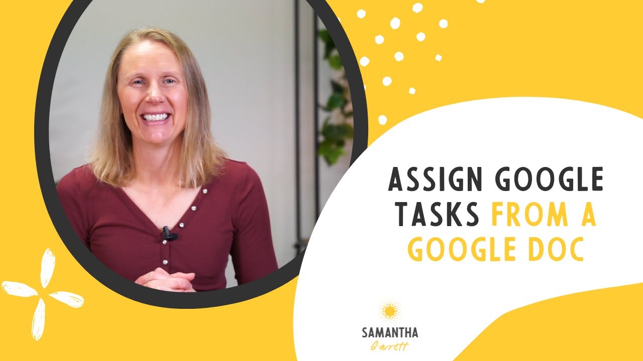 How to assign tasks from a Google Doc