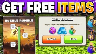 Get FREE Magic Items & Ores in Clash of Clans | Rubble Rumble Event Coc
