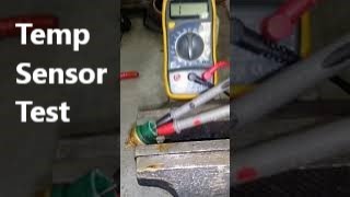 How to test a Audi coolant temperature sensor