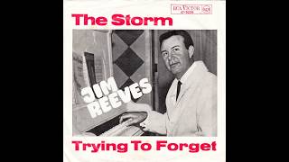 Jim Reeves "The Storm" &amp; "Trying to Forget" mono vinyl single