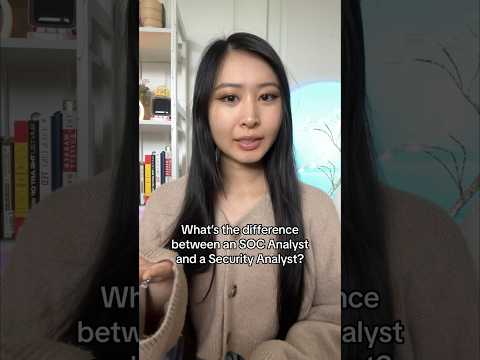 SOC Analyst VS Security Analyst? What's the Difference ... - YouTube