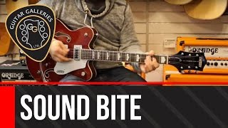Video thumbnail for Gretsch G5422TDC Electromatic Hollow Body, Walnut Stain at Guitar Galleries by Guitar Galleries