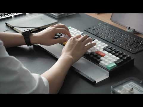 NuPhy Halo96 Typing Sound Test - Gateron Baby Raccoon/Baby Kangaroo/G Pro Red 2.0/G Pro Brown 2.0