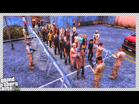 ZOMBIES ATTACK MILITARY SAFE ZONE SHELTER