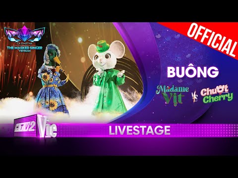 Đã tai màn battle Madame Vịt - Chuột Cherry với hit Buông|The Masked Singer Vietnam 2023 [LiveStage]
