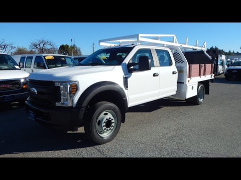 Used 2018 Ford F450 Flat  with 46,109 miles for sale in Palo Alto, CA at $61,995