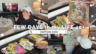 A Few Days in My Life at 40+ 💅 New Nails, Packing Orders & Cute Single Life