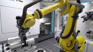 INDEX G400 Turn-mill & iXcenter Robot Cell