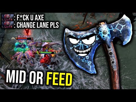 MID OR FEED..!! Ez Axe Mid Counter Broodmother vs Right Click Team 7.21c | Dota 2