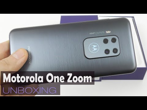 Motorola One Zoom Unboxing (4 Camera 3X Optical Zoom Phone)