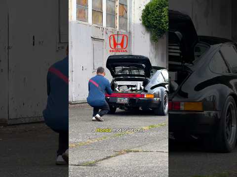 This Porsche 911 Has a Turbo Honda K24 🤯