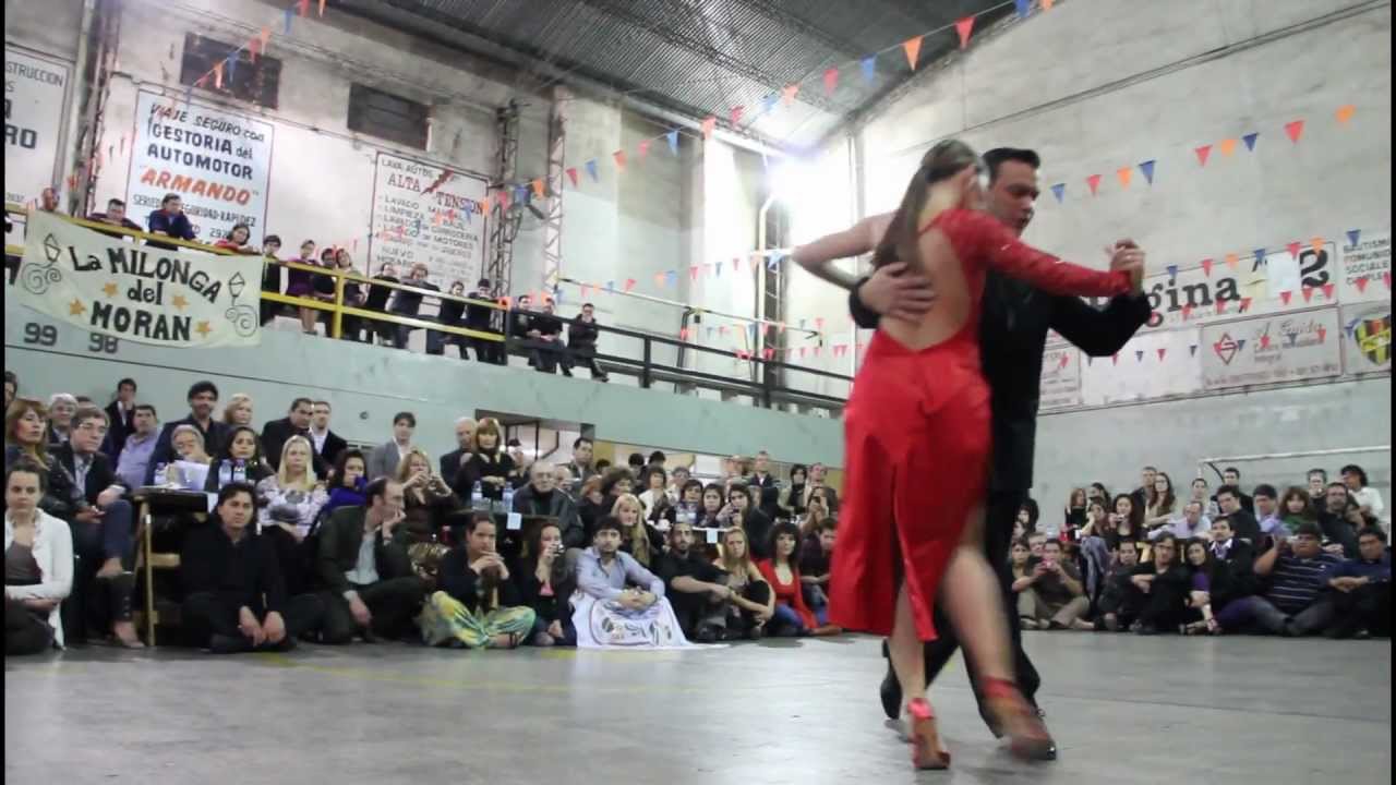 GABRIEL MISSE Y ANALIA CENTURION "FUERON TRES AÑOS" - MILONGA DEL MORAN