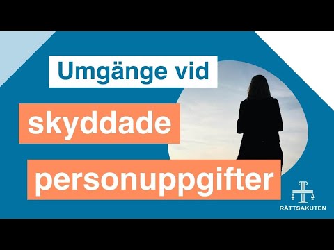 Umgänge vid skyddade personuppgifter - Peter pratar vårdnad