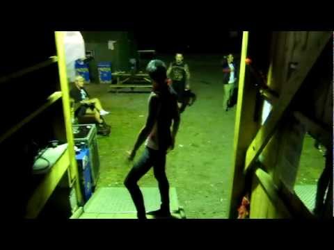 COMBICHRIST take the stage at EMMABODA festival in sweden.  and break... everything.