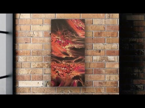 366.  DON’T MISS! GORGEOUS Black Base Deconstructed Bloom!!! / tlp pigments / art therapy / asmr