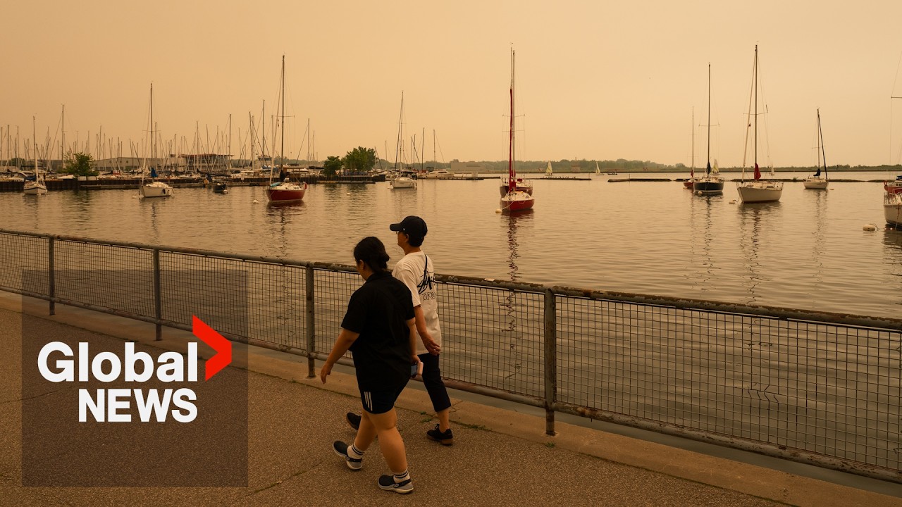 Video: Environment Canada issues heat and air quality alerts across BC and Alberta
