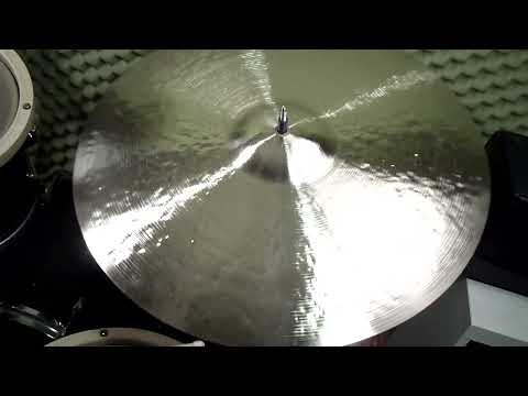 22 Rustico FB ET Ride, 2133g - Handcrafted cymbals by Craig Lauritsen