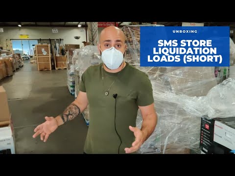 UNBOXING: SMS Stores Liquidation Loads (Short version)